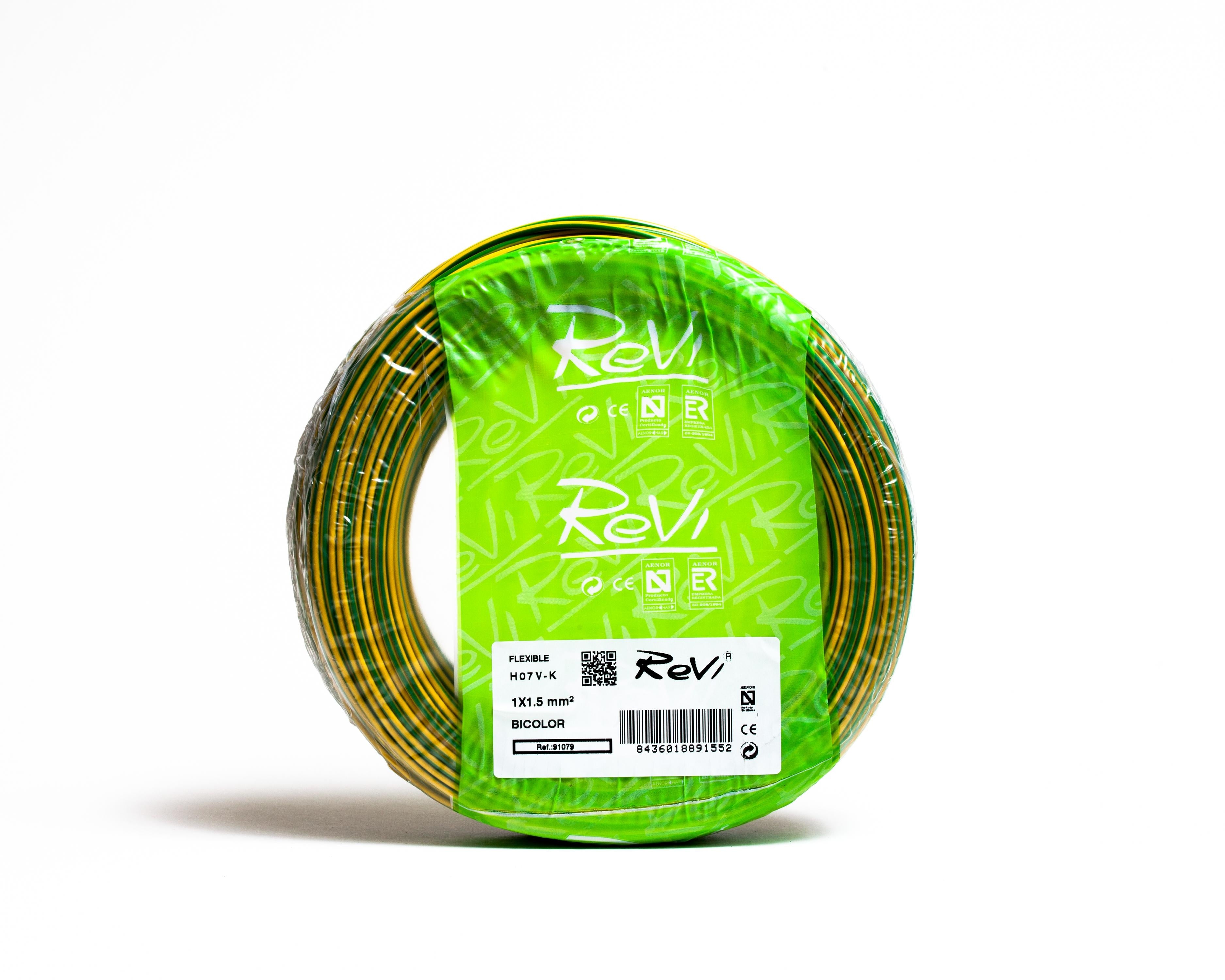 Cable Flexible H07V-K 1,5mm 100m