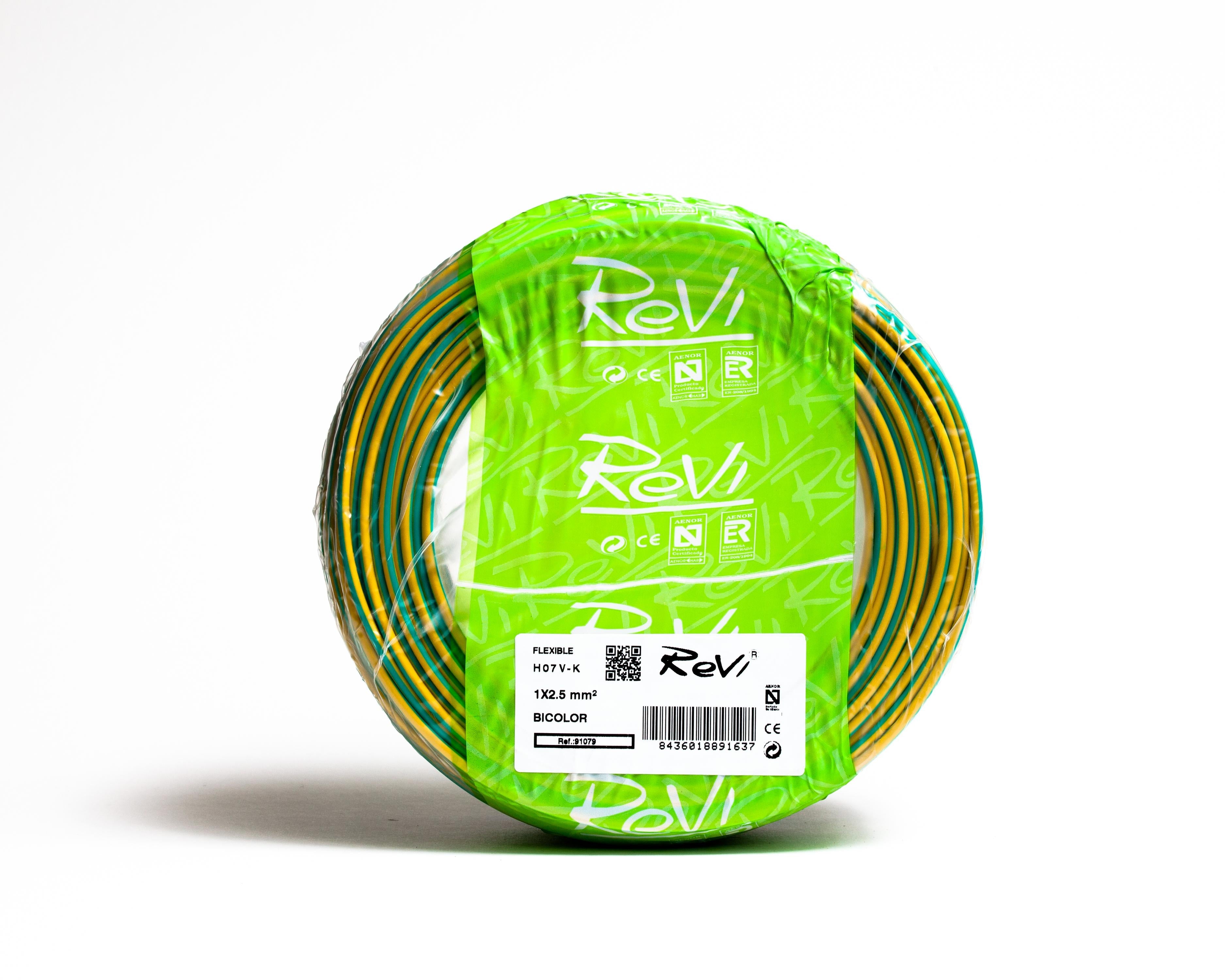 Cable Flexible H07V-K 2,5mm 25m