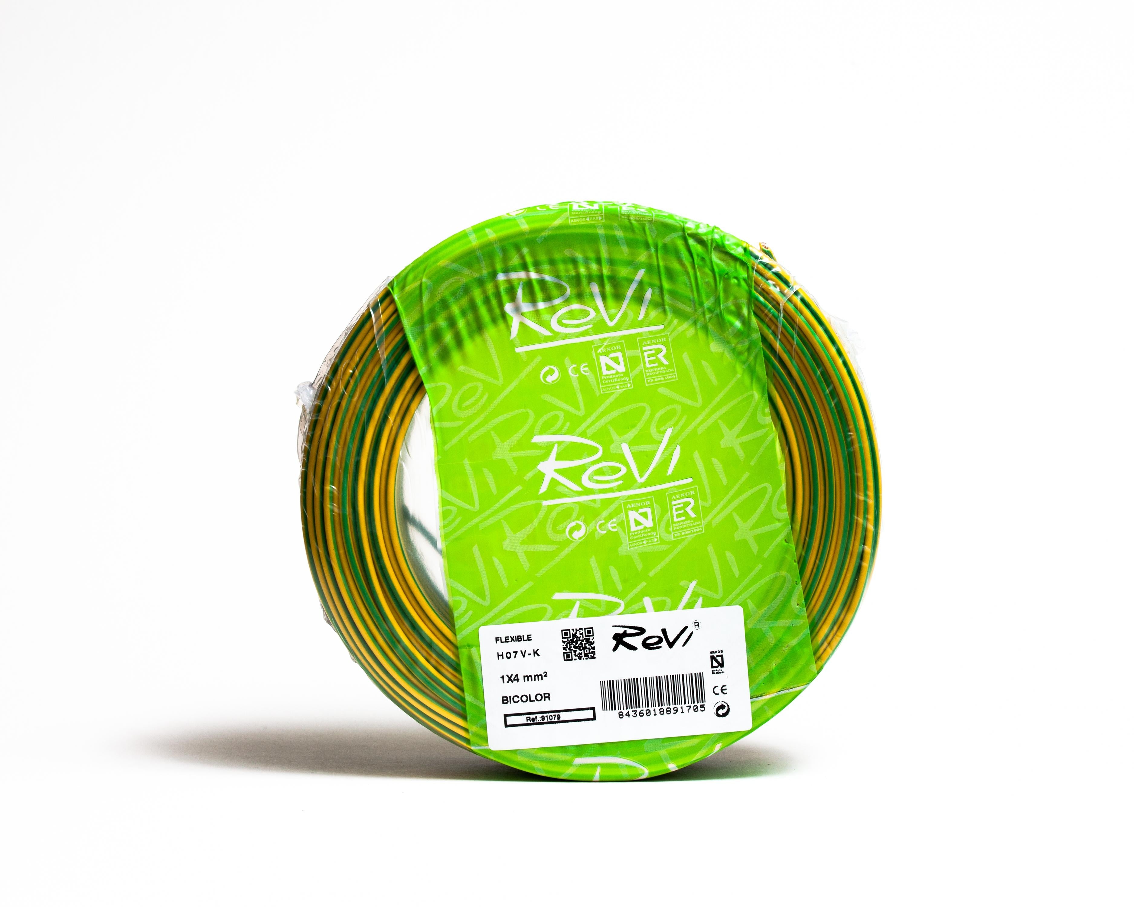 Cable Flexible H07V-K 4mm 100m
