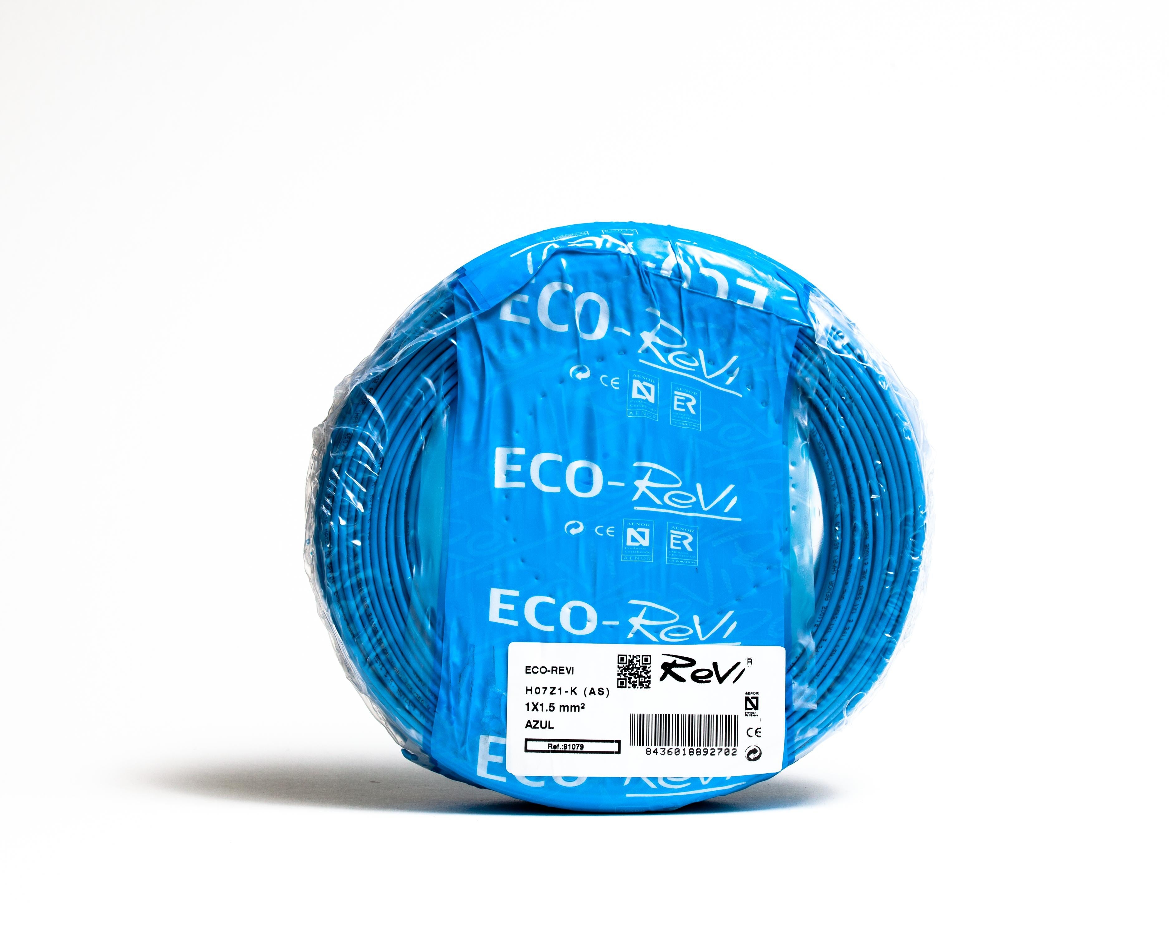 Cable Libre de Halogenos Flexible H07Z1-K (AS) 1,5mm 25m