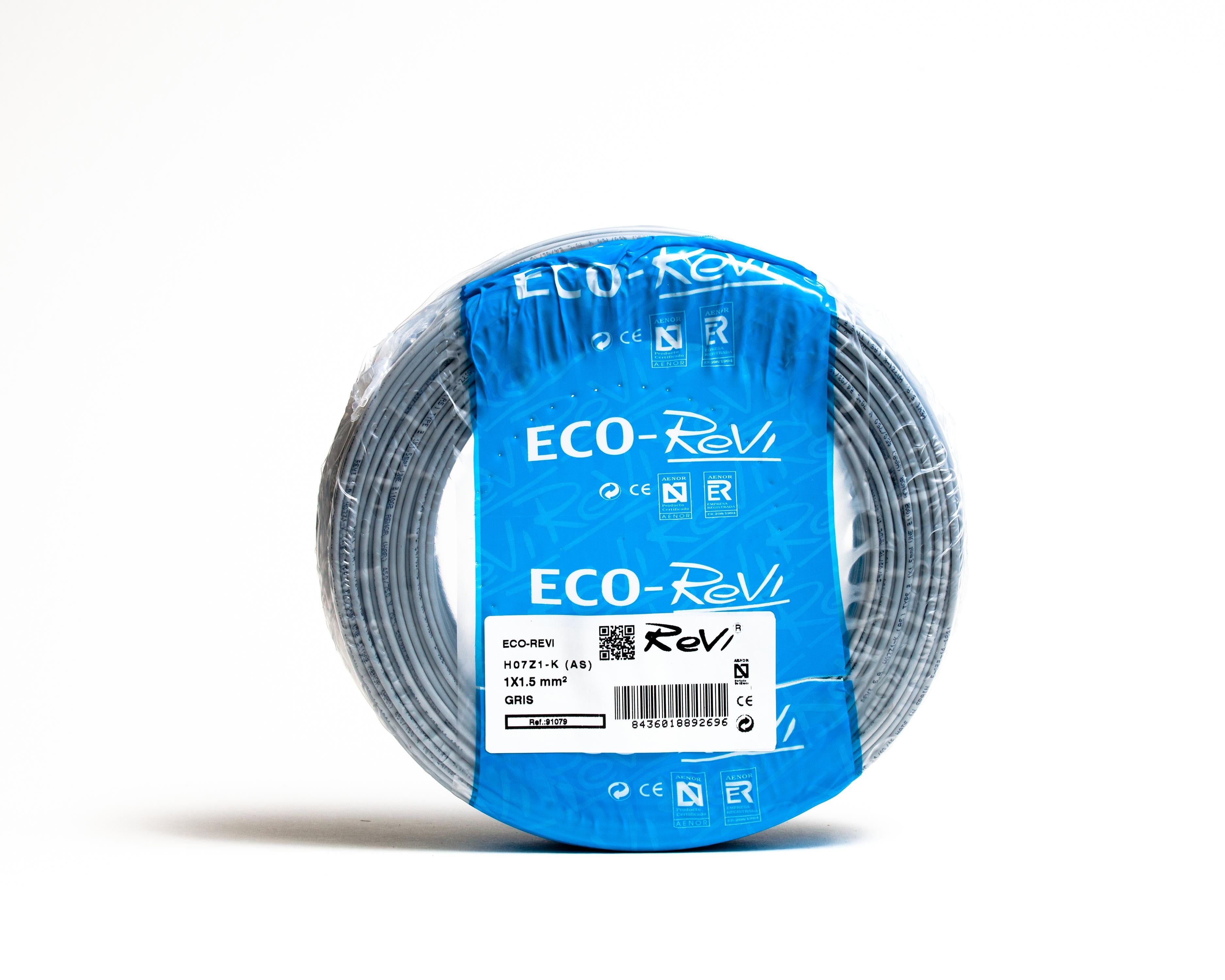 Cable Libre de Halogenos Flexible H07Z1-K (AS) 1,5mm 25m