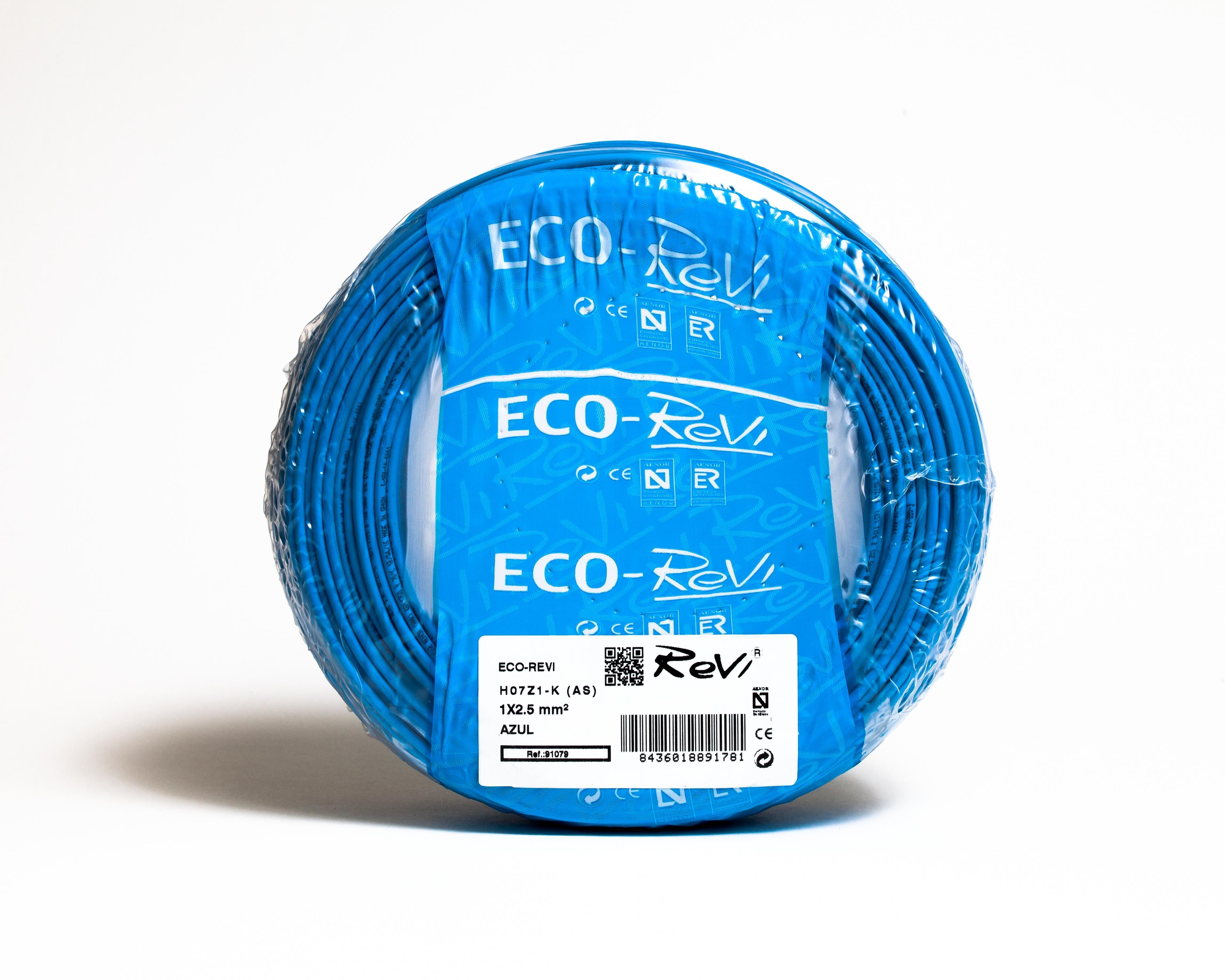 Cable Libre de Halogenos Flexible H07Z1-K (AS) 2,5mm 50m