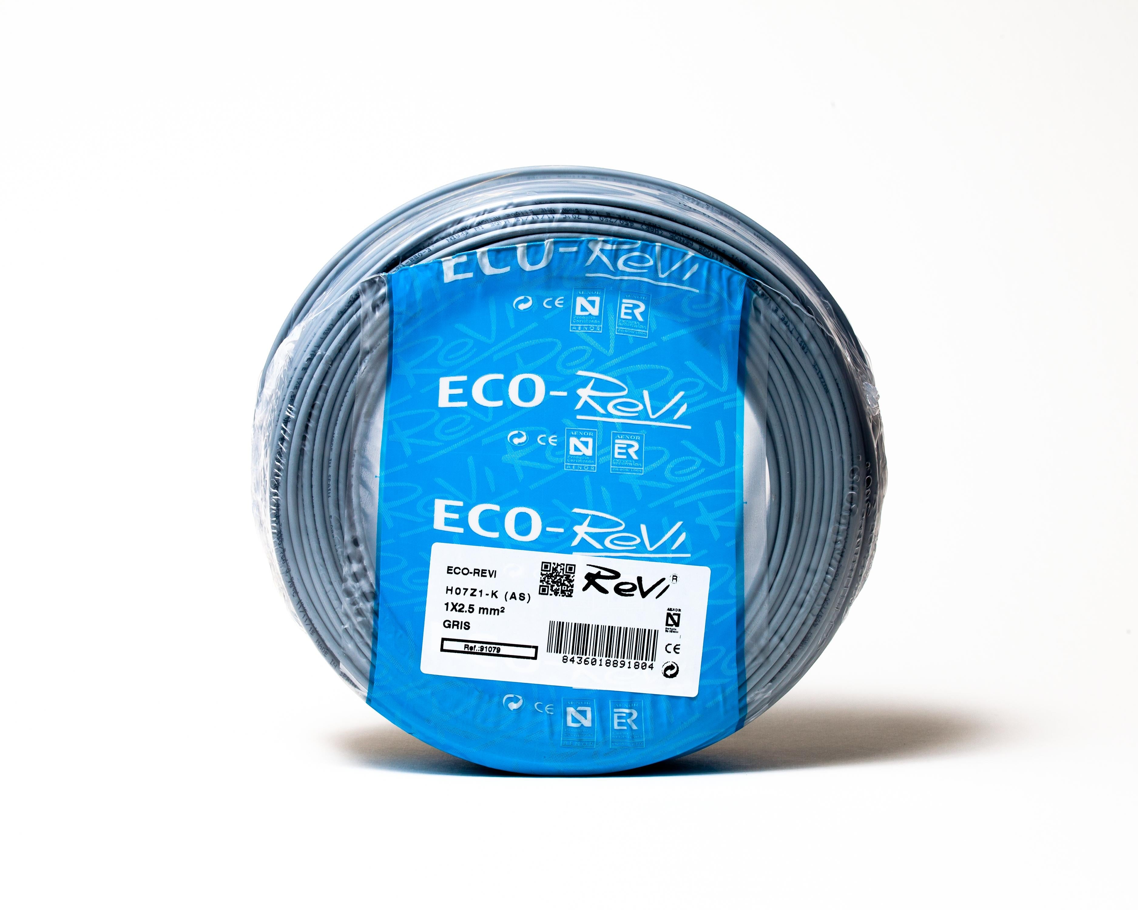 Cable Libre de Halogenos Flexible H07Z1-K (AS) 2,5mm 50m