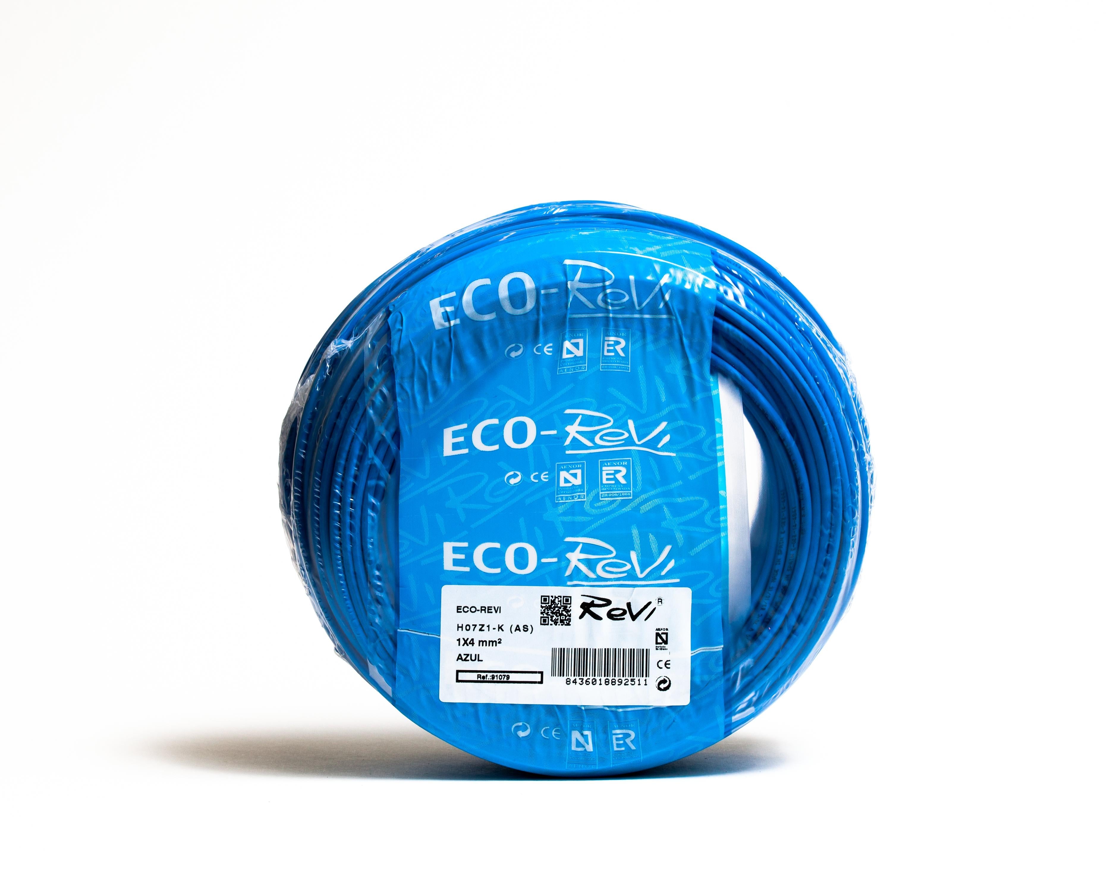 Cable Libre de Halogenos Flexible H07Z1-K (AS) 4mm 25m