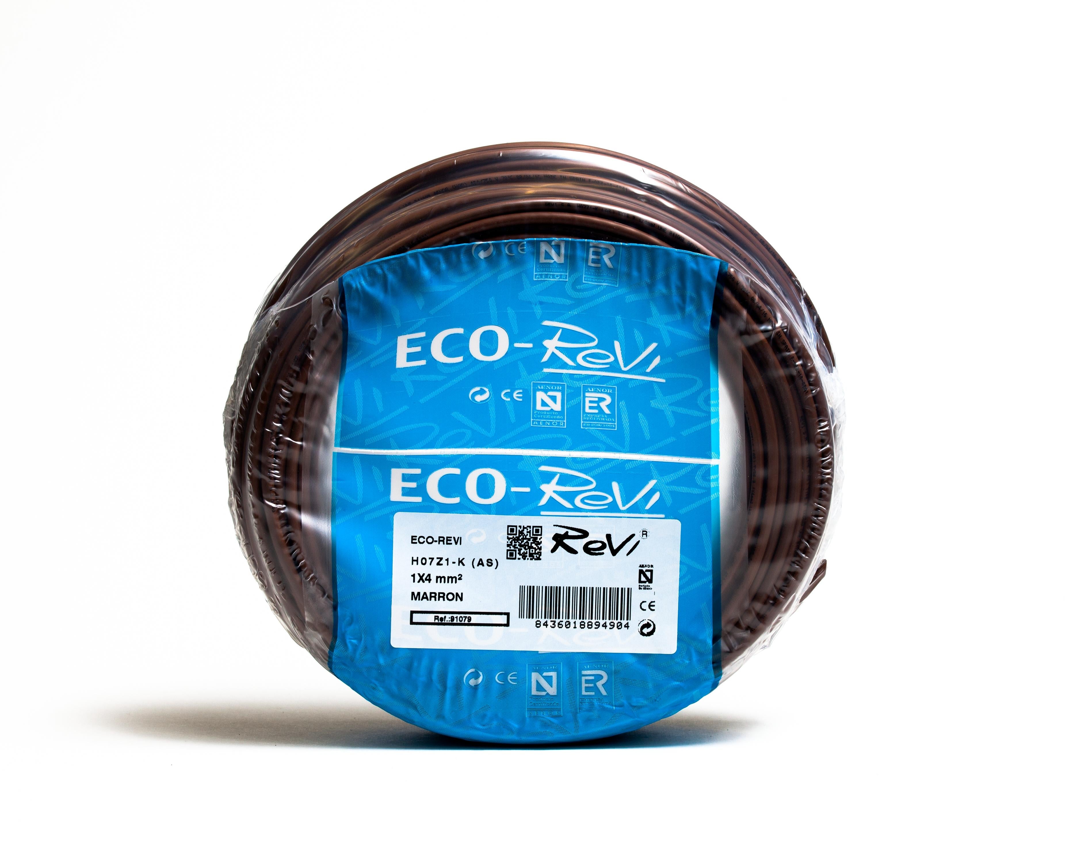 Cable Libre de Halogenos Flexible H07Z1-K (AS) 4mm 50m