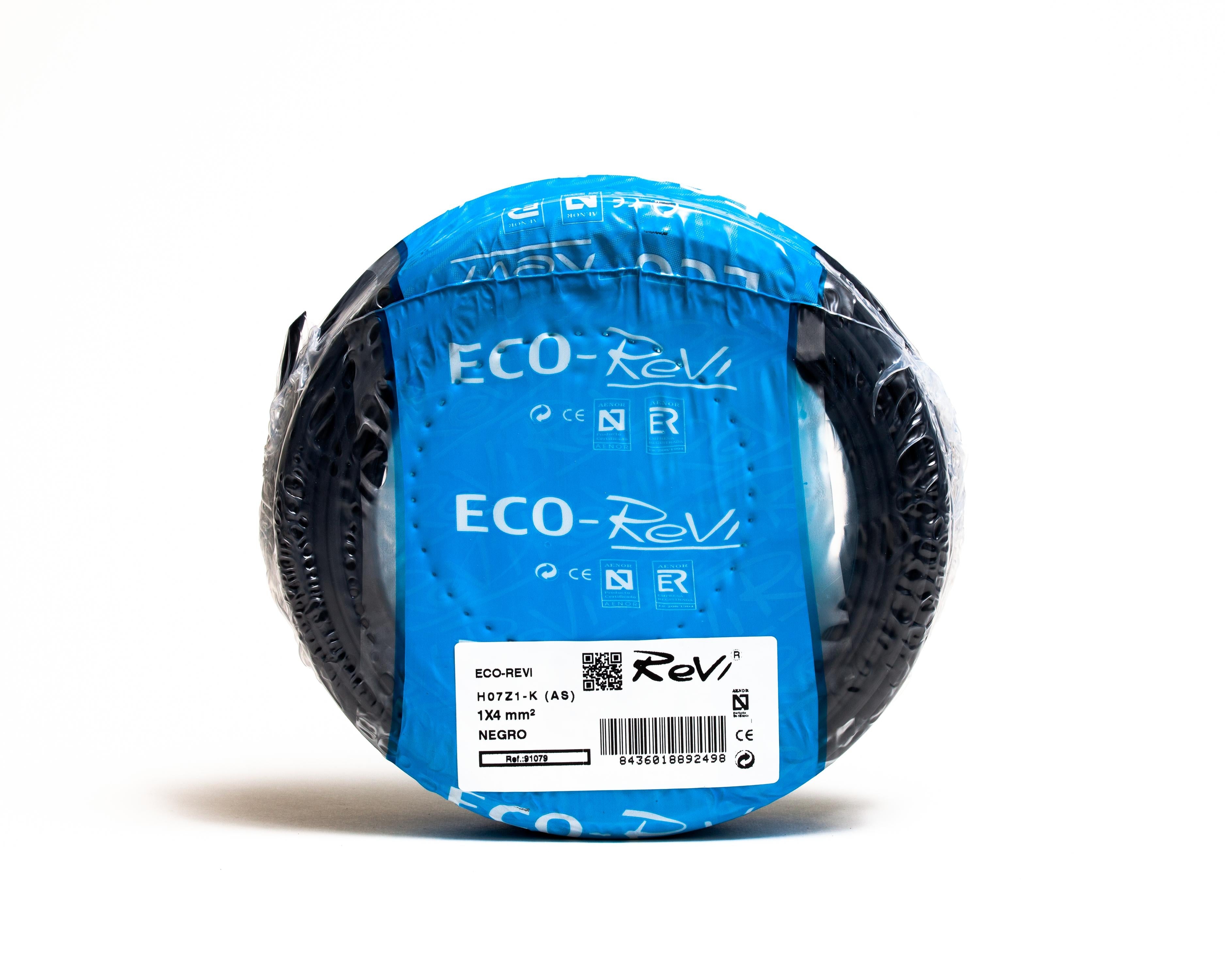 Cable Libre de Halogenos Flexible H07Z1-K (AS) 4mm 50m