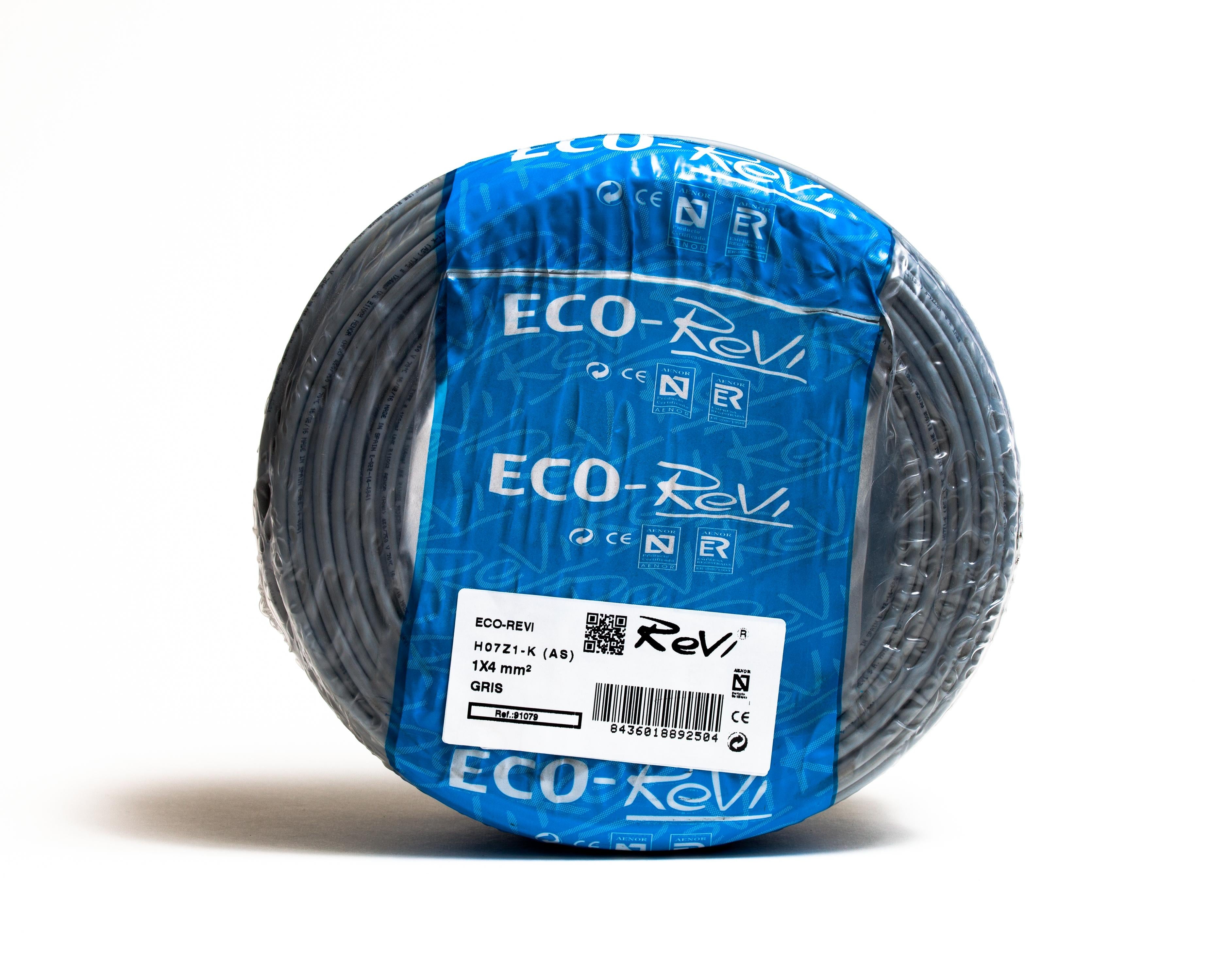 Cable Libre de Halogenos Flexible H07Z1-K (AS) 4mm 100m