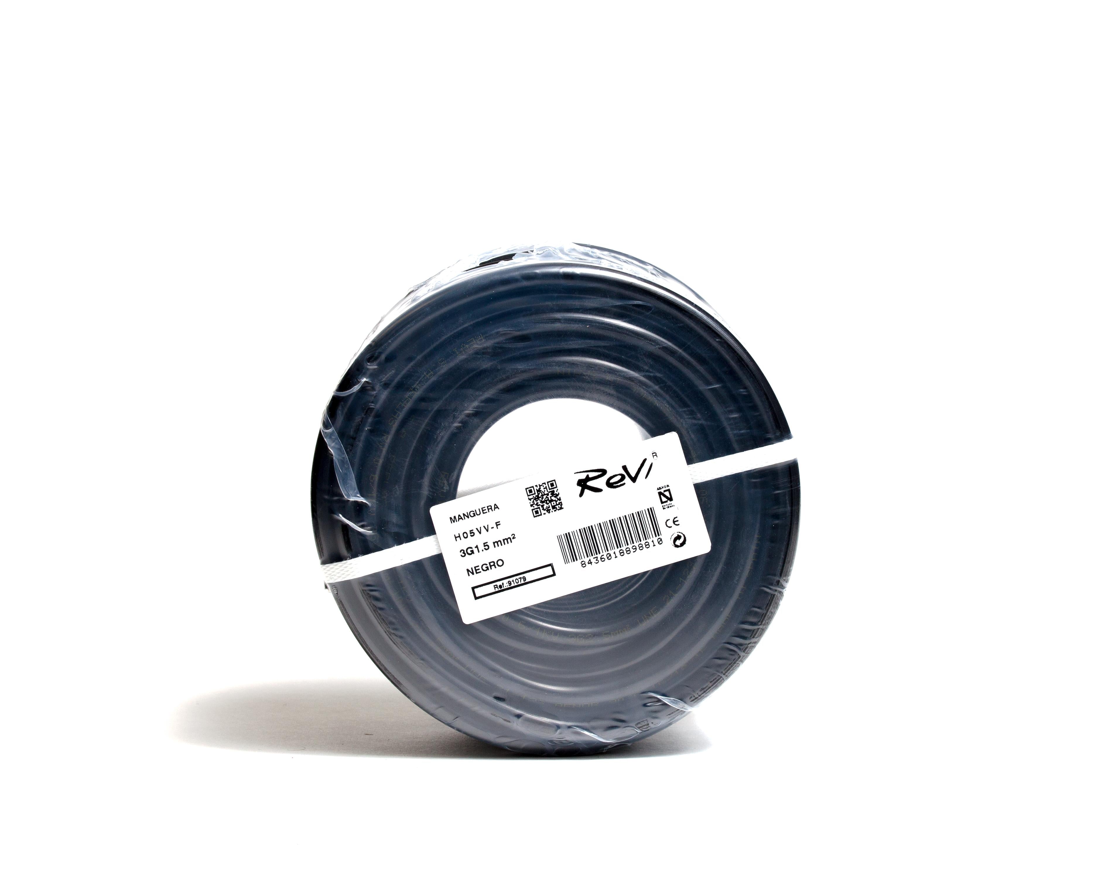 Cable H05VV-F Manguera 3x1,5mm 100m