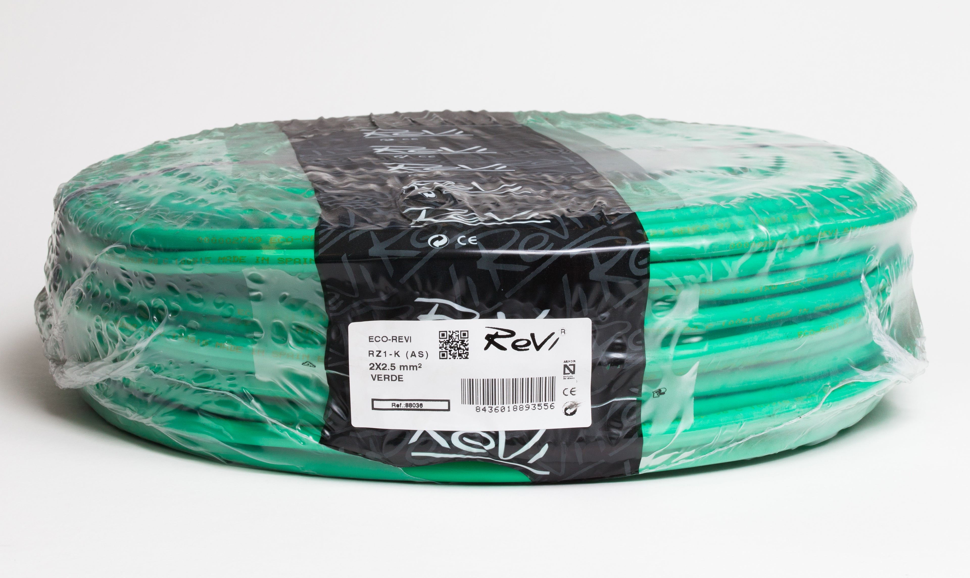 Cable RZ1-K 0,6/1Kv (AS) 2x2,5mm 100m
