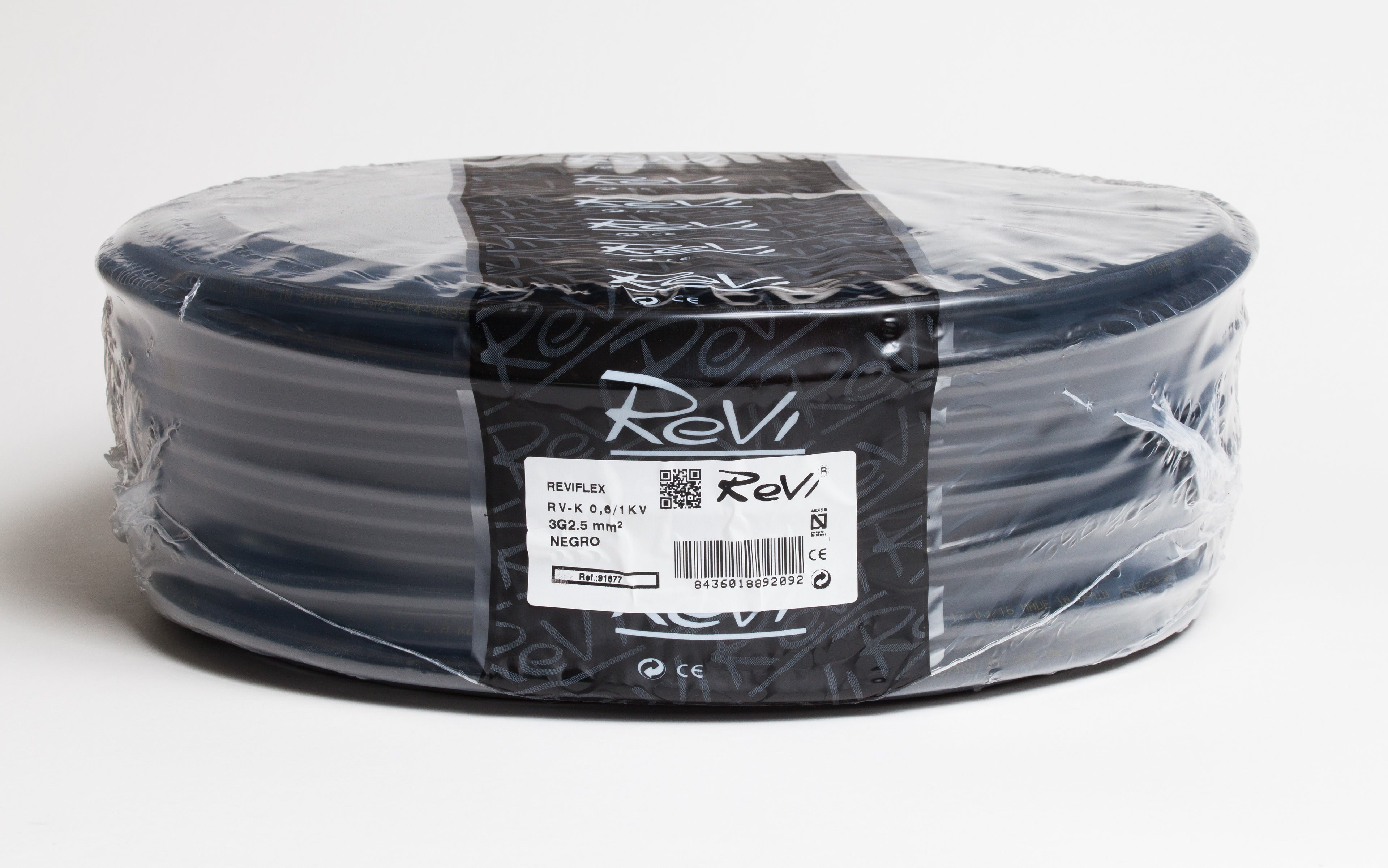 Cable RV-K 0,6/1Kv 3x2,5mm 25m